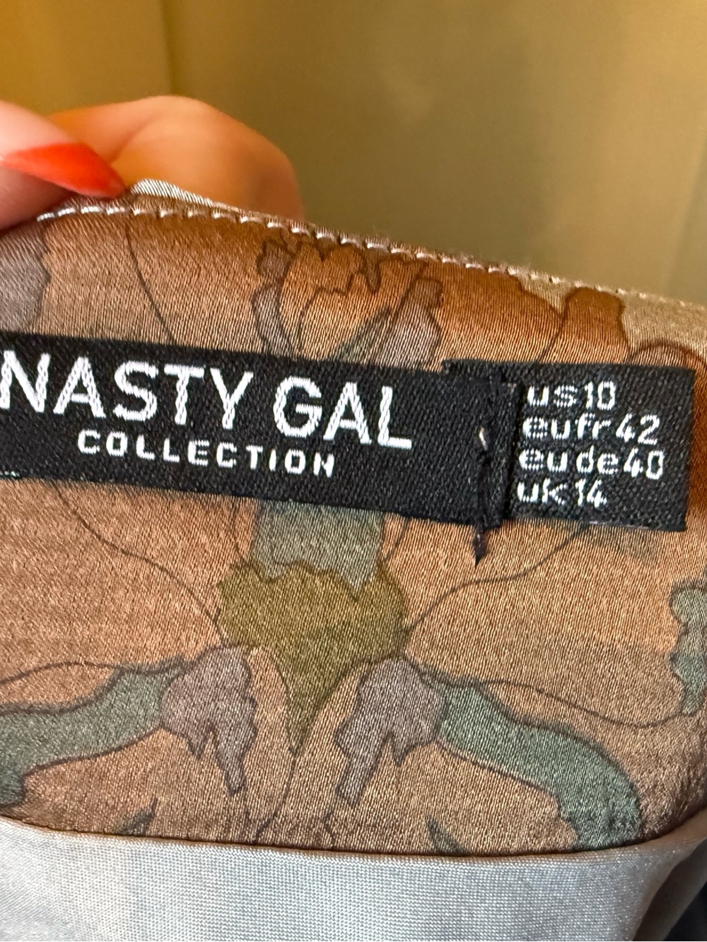 Nasty Gal Floral Mini Skirt - Picture 5 of 5